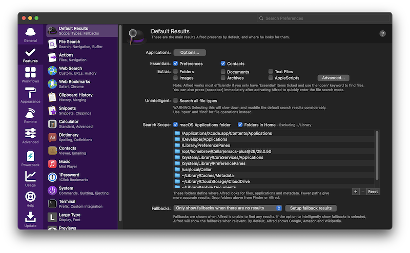 open source freeware like alfred for mac